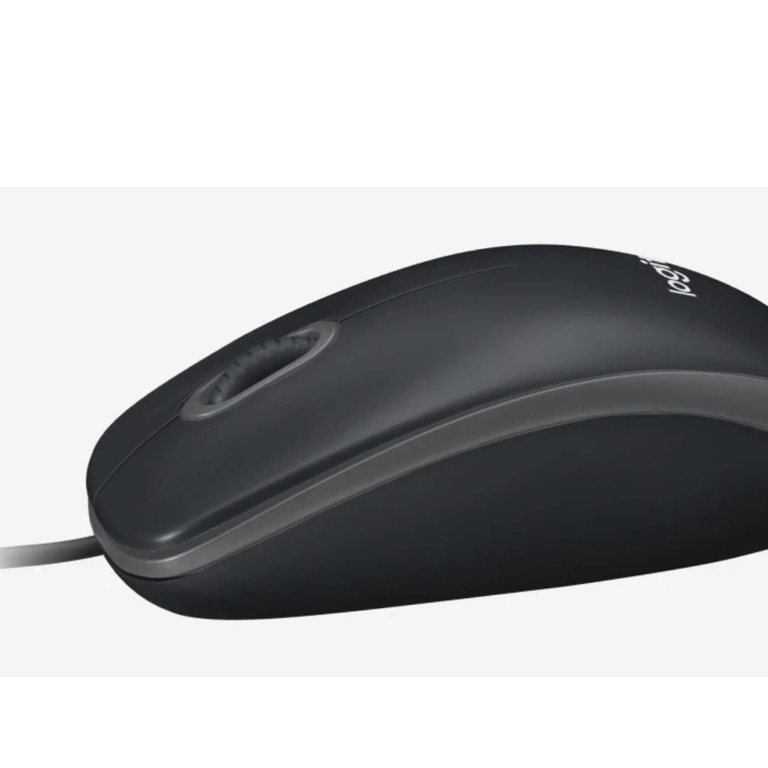 Logitech B100 Wired Optical USB Mouse - Comfortable for PC, Mac & Laptop Logitech