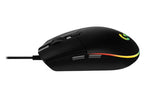 Logitech G203 LIGHTSYNC RGB Gaming Mouse - Black, 6 Programmable Buttons Logitech