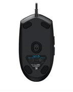 Logitech G203 LIGHTSYNC RGB Gaming Mouse - Black, 6 Programmable Buttons Logitech