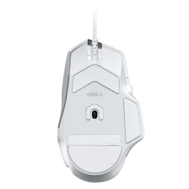 Logitech G502 X Wired Gaming Mouse White - Lightweight Precision Logitech