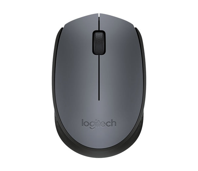 Logitech M170 Wireless Mouse - Grey, Easy Setup & Long Battery Life Logitech