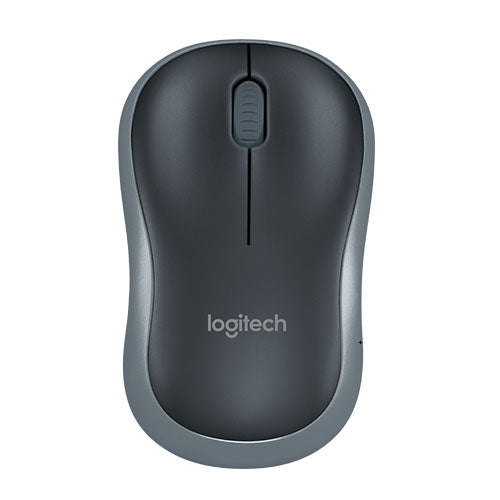 Logitech M185 Wireless Mouse - Grey with 1-Year Battery Life