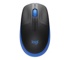 Logitech M190 Blue Full-Size Wireless Mouse - Comfortable & Precise Logitech