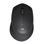 Logitech M331 Silent Plus Wireless Mouse - Quiet, Comfortable, Black Logitech