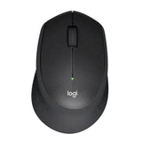 Logitech M331 Silent Plus Wireless Mouse - Quiet, Comfortable, Black Logitech