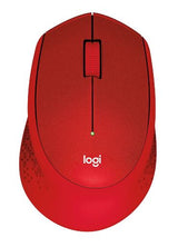 Logitech M331 Silent Plus Wireless Mouse - Red Logitech
