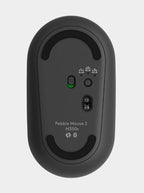Logitech Pebble M350S Wireless Mouse - Quiet, Slim, Multi-Device Logitech