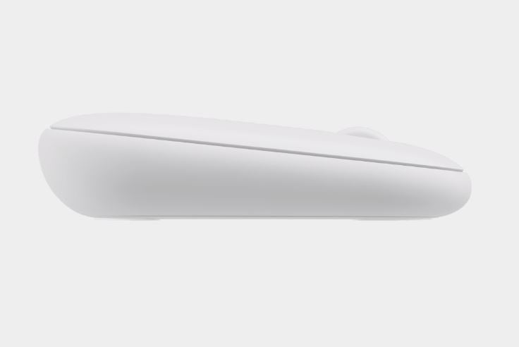 Logitech Pebble M350S Wireless Mouse White - Silent, Slim, Portable Logitech