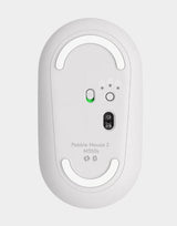 Logitech Pebble M350S Wireless Mouse White - Silent, Slim, Portable Logitech