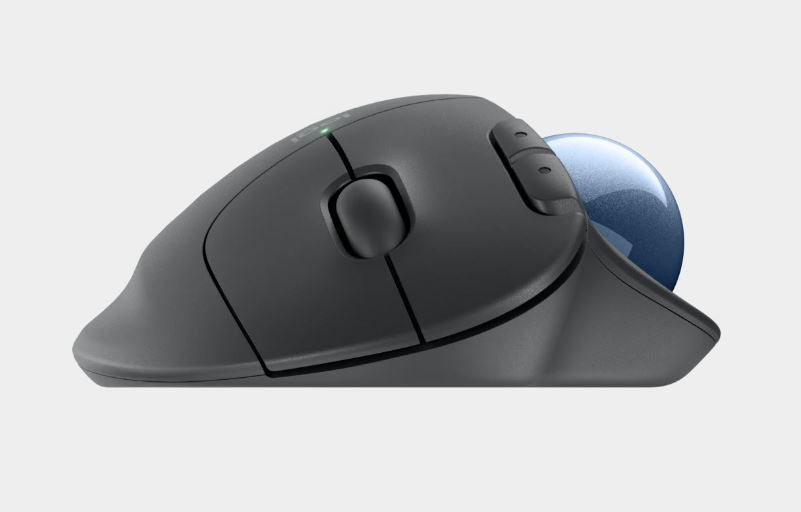 Logitech Ergo M575S Wireless Trackball Mouse - Comfortable & Quiet Logitech