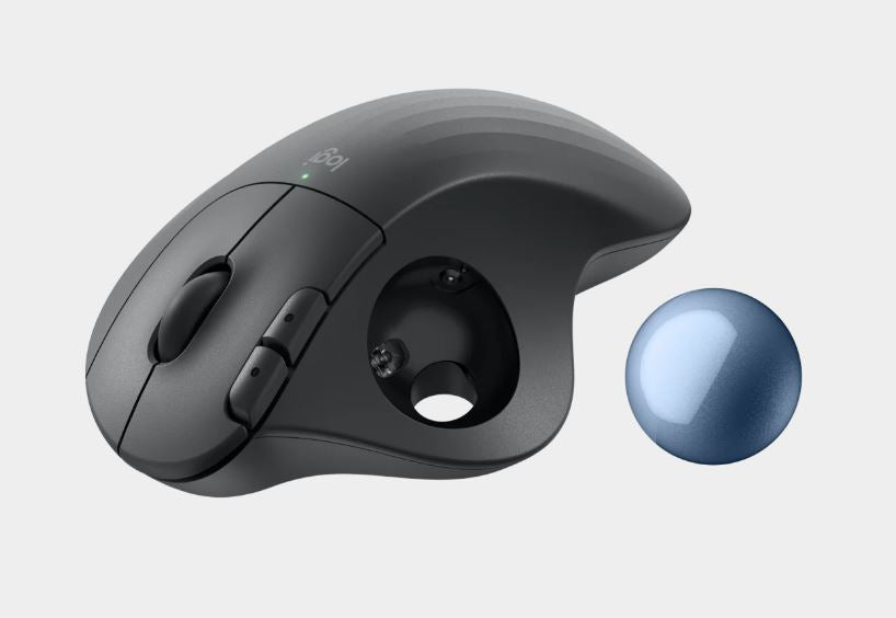Logitech Ergo M575S Wireless Trackball Mouse - Comfortable & Quiet Logitech