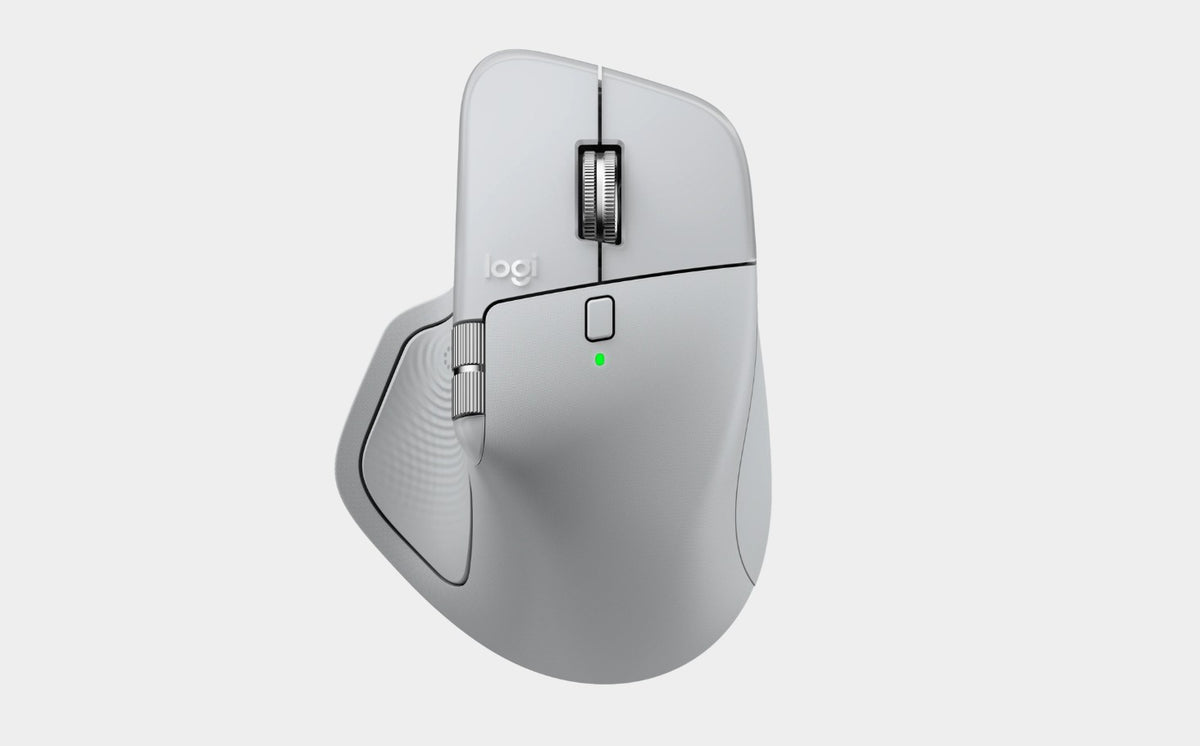(LS) Logitech MX Master 4 Wireless Mouse - Pale Grey 910-007566