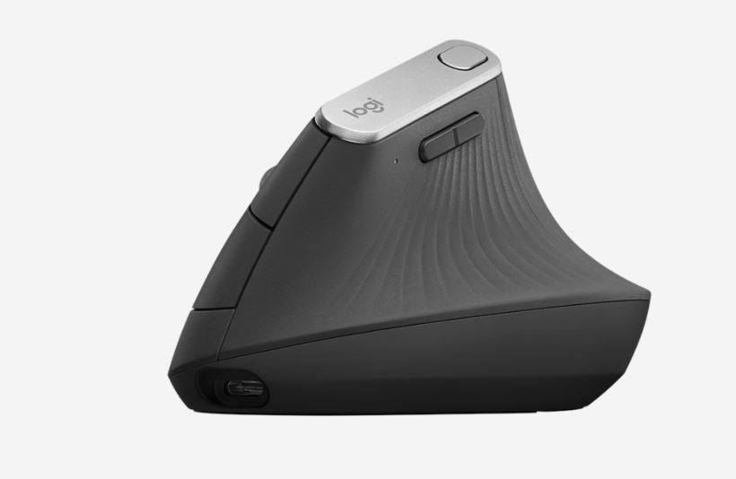 Logitech MX Vertical Ergonomic Mouse | Ultimate Comfort & Wrist Relief 