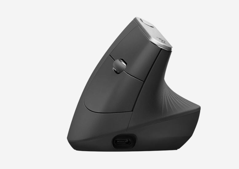 Logitech MX Vertical Ergonomic Mouse | Ultimate Comfort & Wrist Relief 