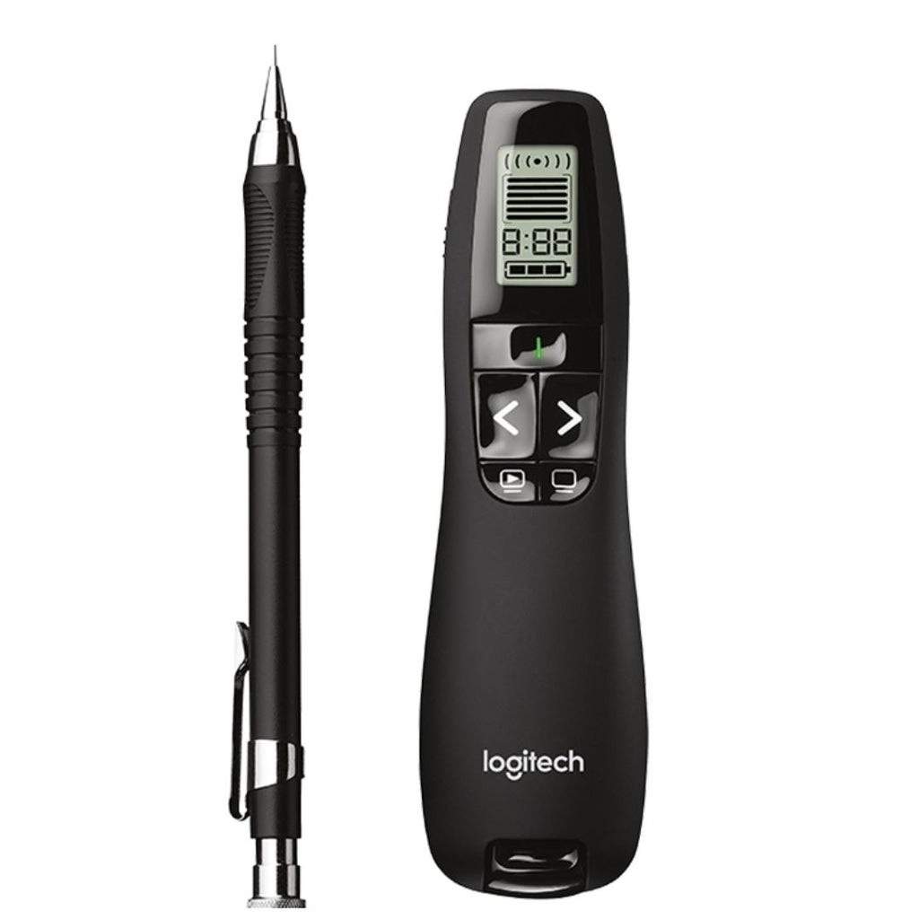 Logitech R800 Wireless Presenter | Green Laser & Timer Logitech
