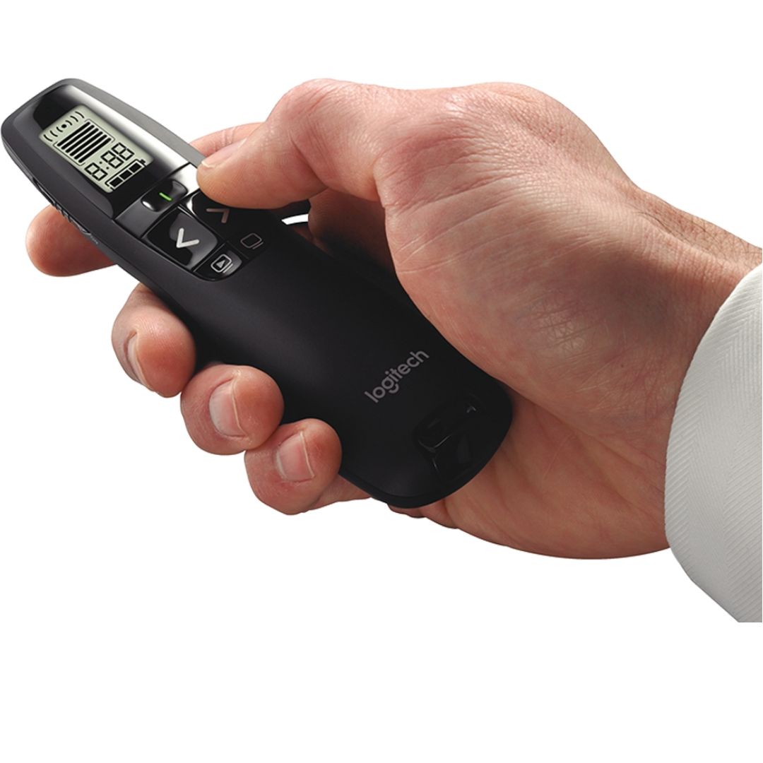 Logitech R800 Wireless Presenter | Green Laser & Timer Logitech