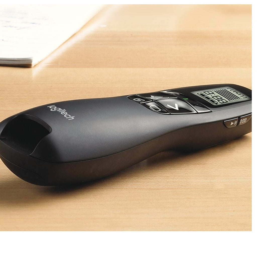 Logitech R800 Wireless Presenter | Green Laser & Timer Logitech