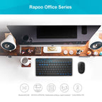 Rapoo 8000M Multi-Device Wireless Keyboard Mouse Combo - Bluetooth & 2.4GHz Rapoo