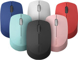 RAPOO M100 Silent Red Wireless Mouse | Multi-Device Bluetooth & 2.4GHz Rapoo