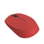 RAPOO M100 Silent Red Wireless Mouse | Multi-Device Bluetooth & 2.4GHz Rapoo