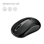 RAPOO M10 PLUS Wireless Optical Mouse Black (1000 DPI) Rapoo