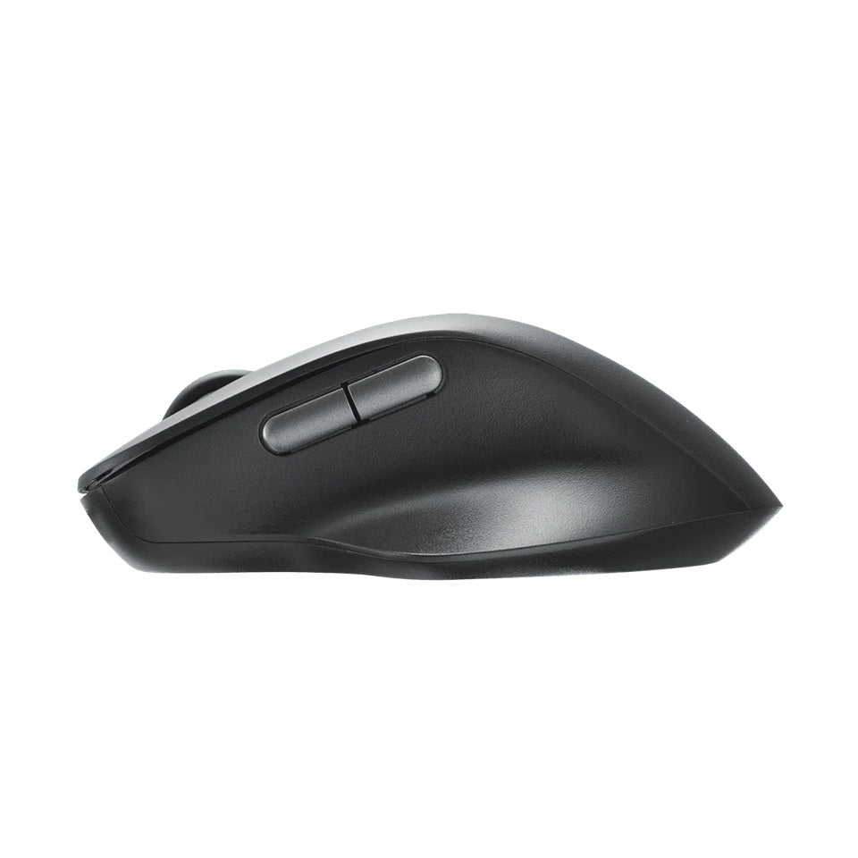 RAPOO M50 PLUS Black Wireless Ergonomic Mouse - Silent Clicks Rapoo