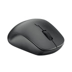 RAPOO M50 PLUS Black Wireless Ergonomic Mouse - Silent Clicks Rapoo