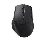 RAPOO MT550L Multi-Mode Wireless Ergonomic Optical Mouse -7 evels adjustable DPI, Smart Switch up to 5 devices