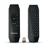 Simplecom RT150 Wireless Air Mouse Keyboard for Smart TV & PC Simplecom