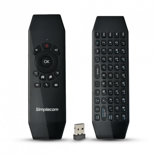 Simplecom RT150 Wireless Air Mouse Keyboard for Smart TV & PC Simplecom