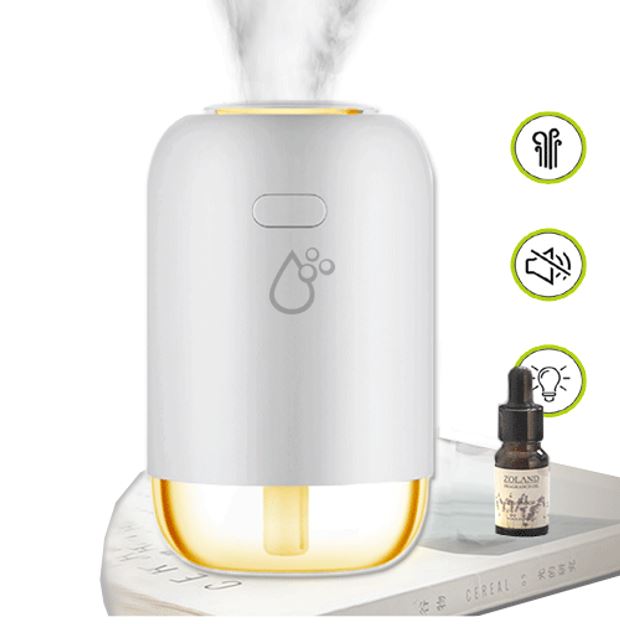 Sansai Portable Humidifier | LED Night Light | Quiet USB Other