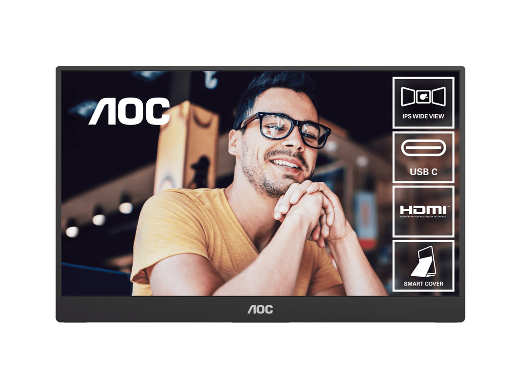 AOC 16T20 15.6-inch Full HD portable USB-C monitor