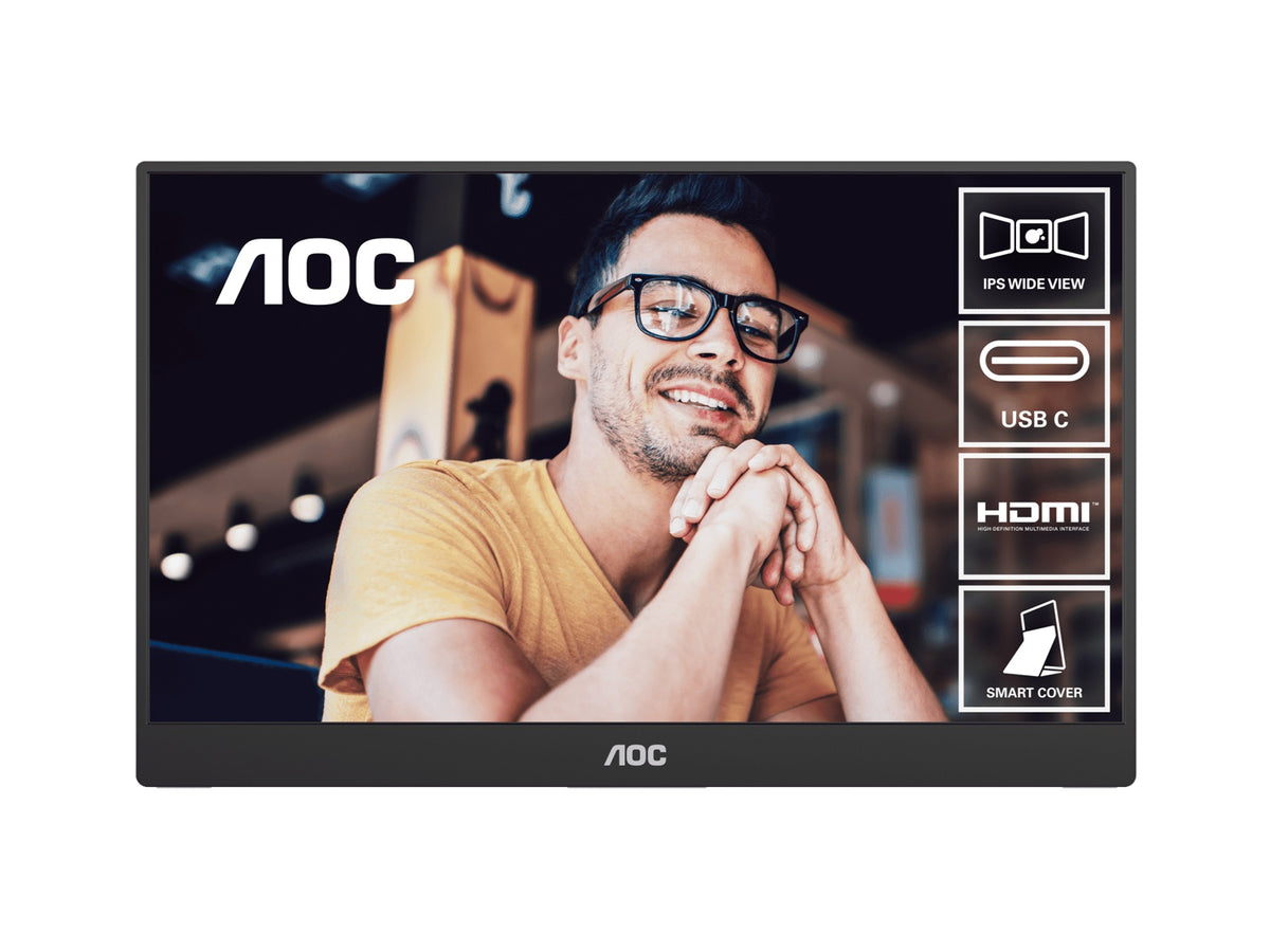 AOC 16T20 15.6-inch Full HD portable USB-C monitor