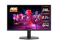 AOC 24G11ZE 23.8 Fast IPS 240Hz 0.3ms FHD Gaming Monitor with HDR10 AOC