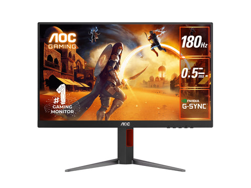 AOC 24G4 23.8 inch 180Hz FHD IPS Gaming Monitor with adjustable stand