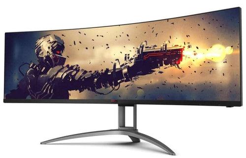 AG493UCX2 49 Curved Ultrawide Gaming Monitor - 5K DQHD 165Hz AOC