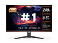AOC 31.5 Curved Gaming Monitor (C32G2ZE) - 240Hz, 0.5ms, FHD AOC