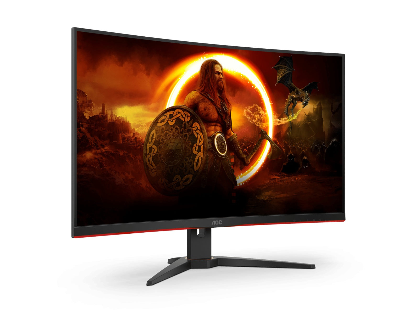 AOC 31.5 Curved Gaming Monitor (C32G2ZE) - 240Hz, 0.5ms, FHD AOC