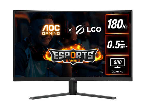 AOC 31.5 QHD 180Hz 0.5ms Curved Gaming Monitor CQ32G4E AOC
