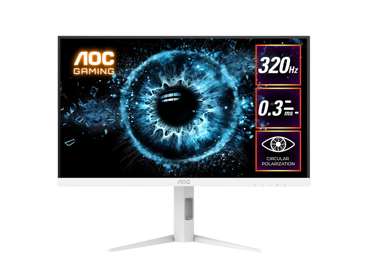 AOC 27' Fast IPS Q27G4SL/WS: 2560×1440 @ 320Hz, 1ms GtG, 350 nits, HDR 450 nits, sRGB 125%, DP 1.4, HDMI 2.1