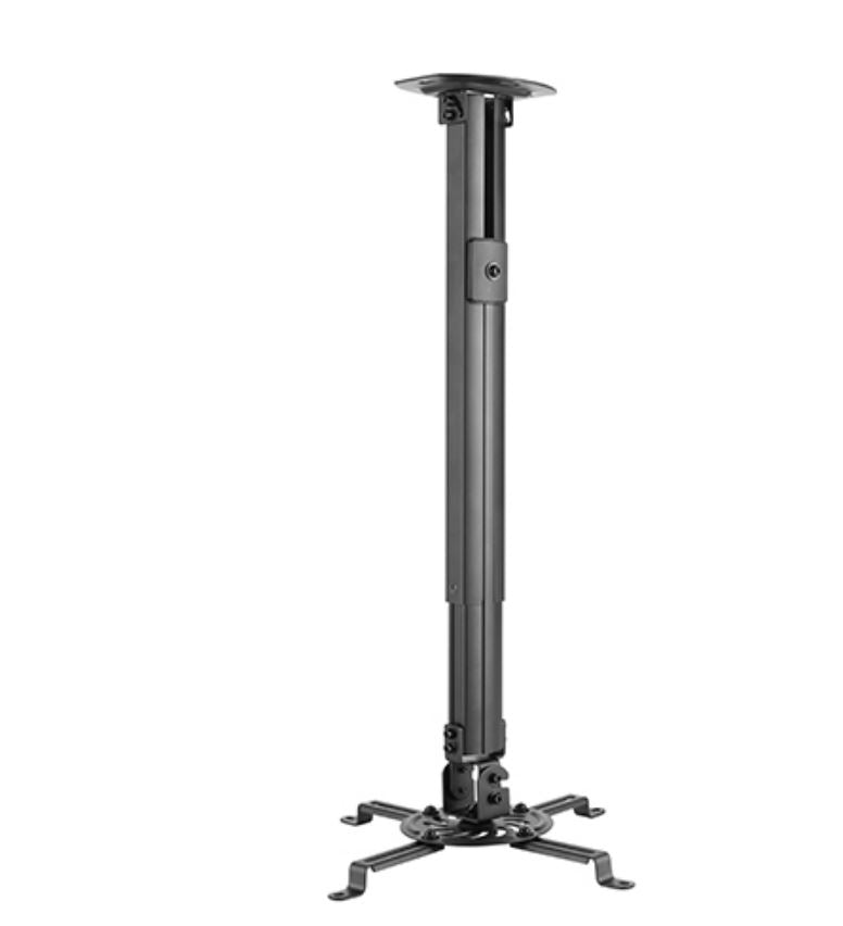 Adjustable Universal Projector Ceiling Mount for Sloped & Flat Ceilings Brateck