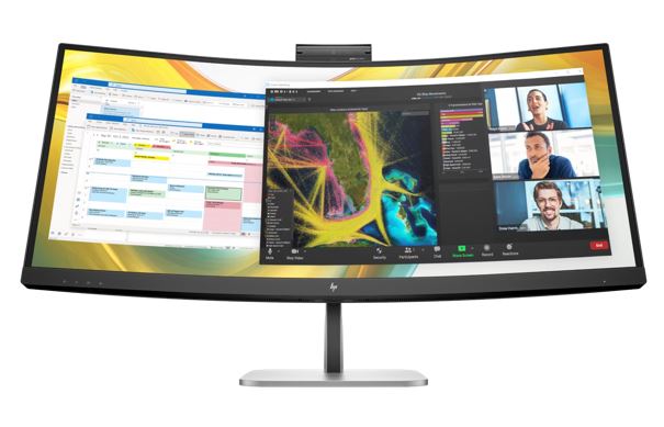 HP Series 5 Pro 34' WQHD 4K CURVED 21:9 3440x1440 100Hz Height Adjust VA LCD Tilt Swivel USB-C DP HDMI Speaker