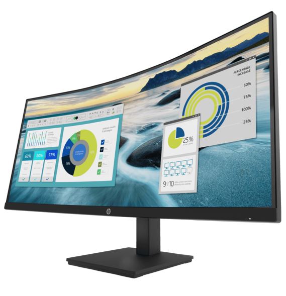 HP P34hc G4 34 Curved WQHD USB-C Monitor (Height Adjust) HP