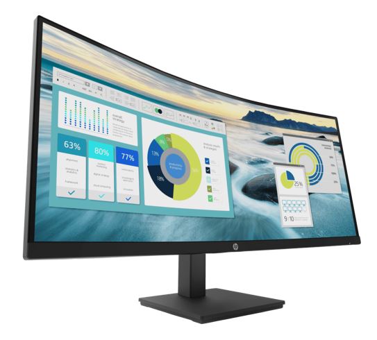 HP P34hc G4 34 Curved WQHD USB-C Monitor (Height Adjust) HP