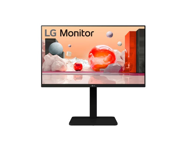 LG 24-inch Full HD IPS Monitor with versatile ergonomic stand