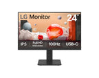 LG 24 IPS FHD Monitor | USB-C 65W PD | 100Hz Smooth LG