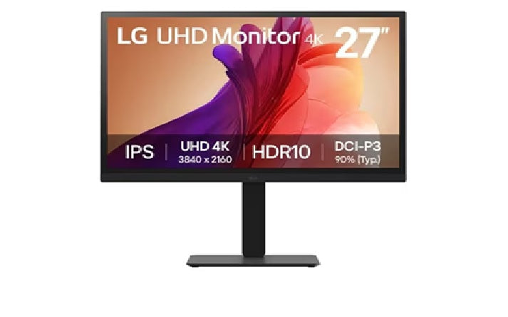 LG 27 4K UHD IPS Monitor with HDR10 & Adjustable Stand LG