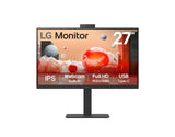 LG 27-inch Full HD IPS Monitor with Webcam and USB-C port