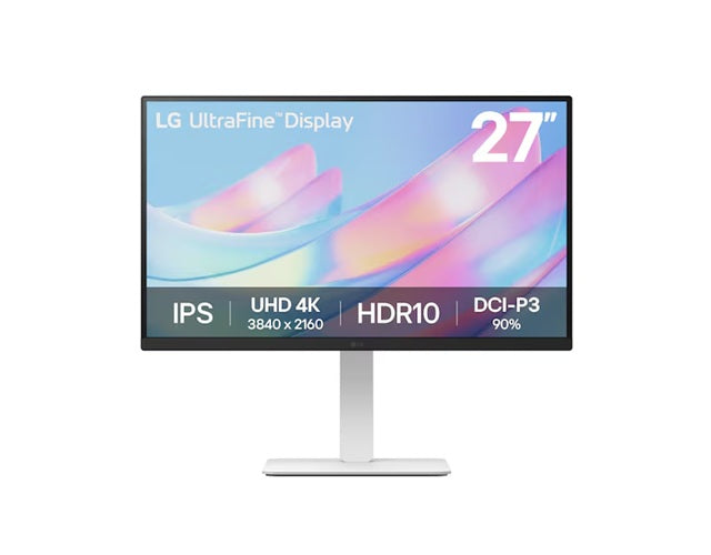 LG 27 4K UHD UltraFine IPS Monitor with HDR10 & Adjustable Stand LG