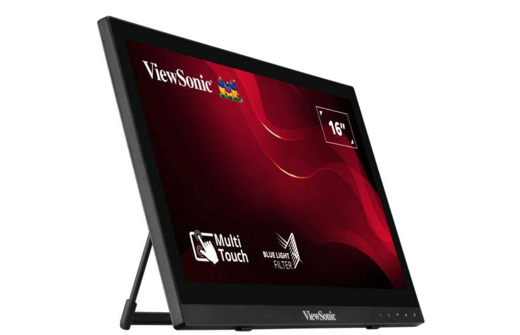 ViewSonic TD1630-3 16 Multi-Touch Screen Monitor for Business & Retail ViewSonic Commercial